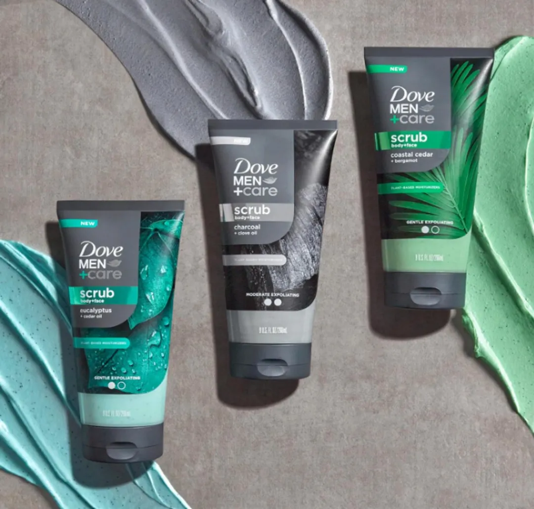 Dove Men+Care Body & Face Scrub Eucalyptus 267ml