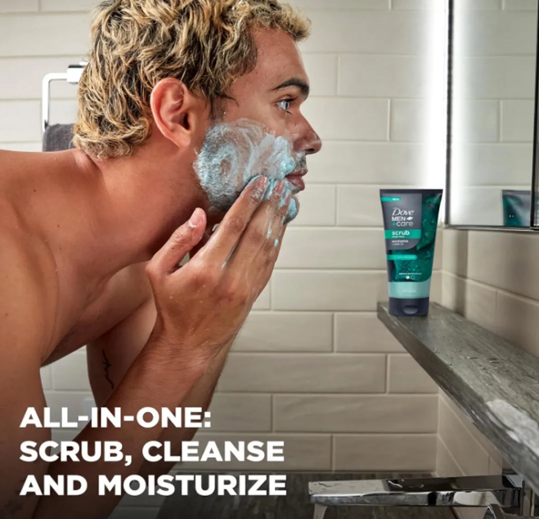 Dove Men+Care Body & Face Scrub Eucalyptus 267ml