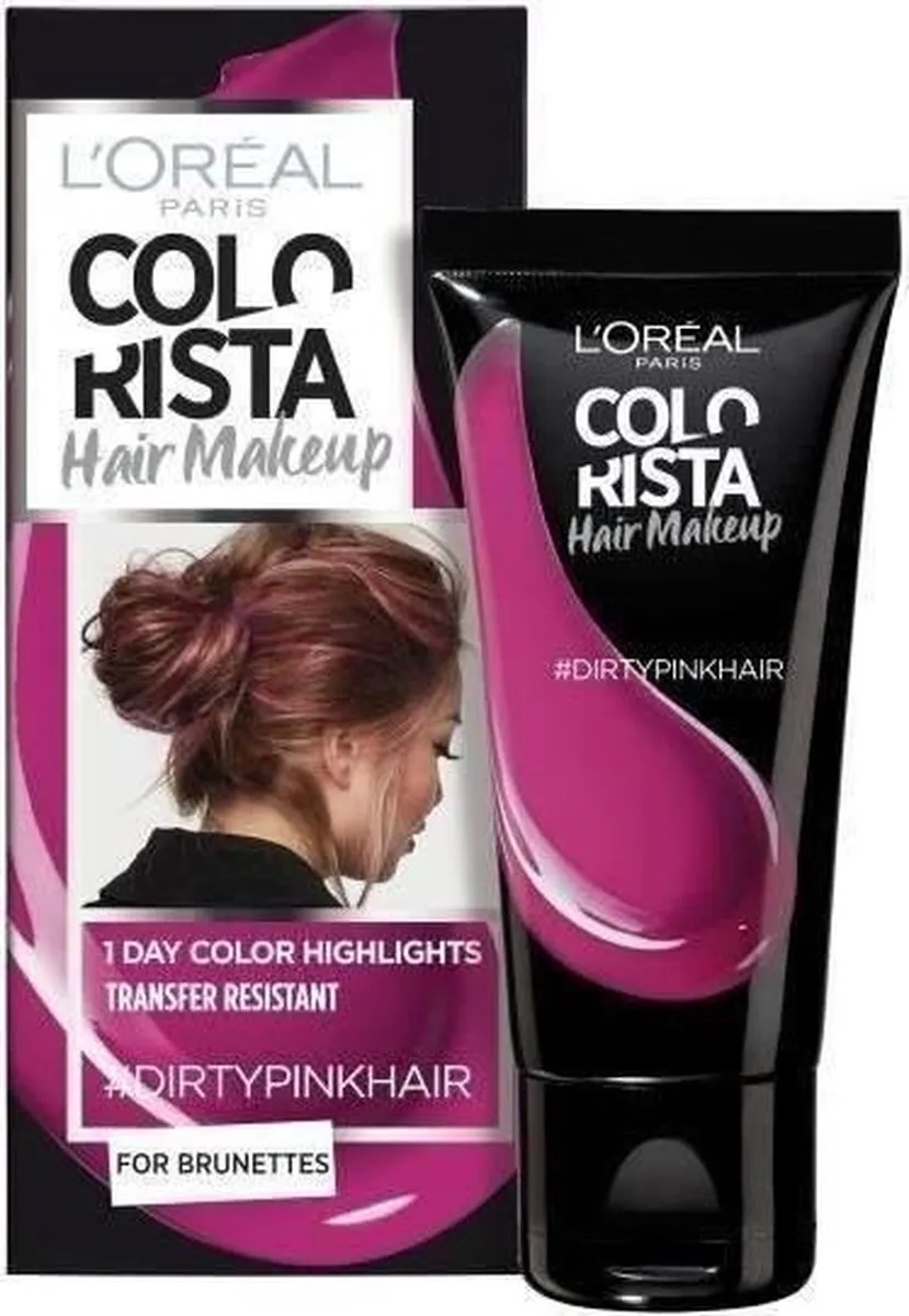 L'Oréal Paris Colorista Hair Makeup DirtyPink