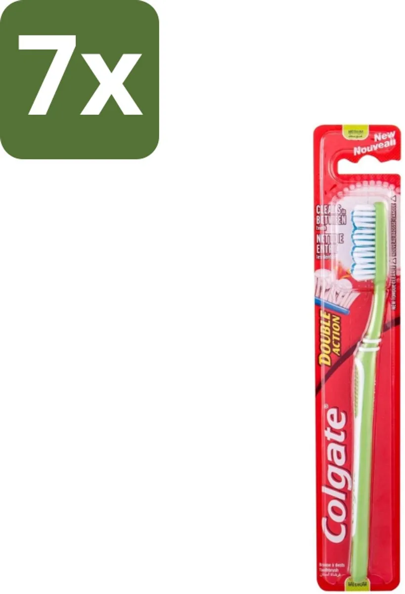 Colgate Double Action Medium Tandenborstels