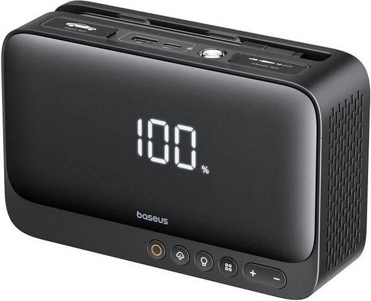 Baseus C00245902111-00 Startkabel 22W - 1500mAh Zwart