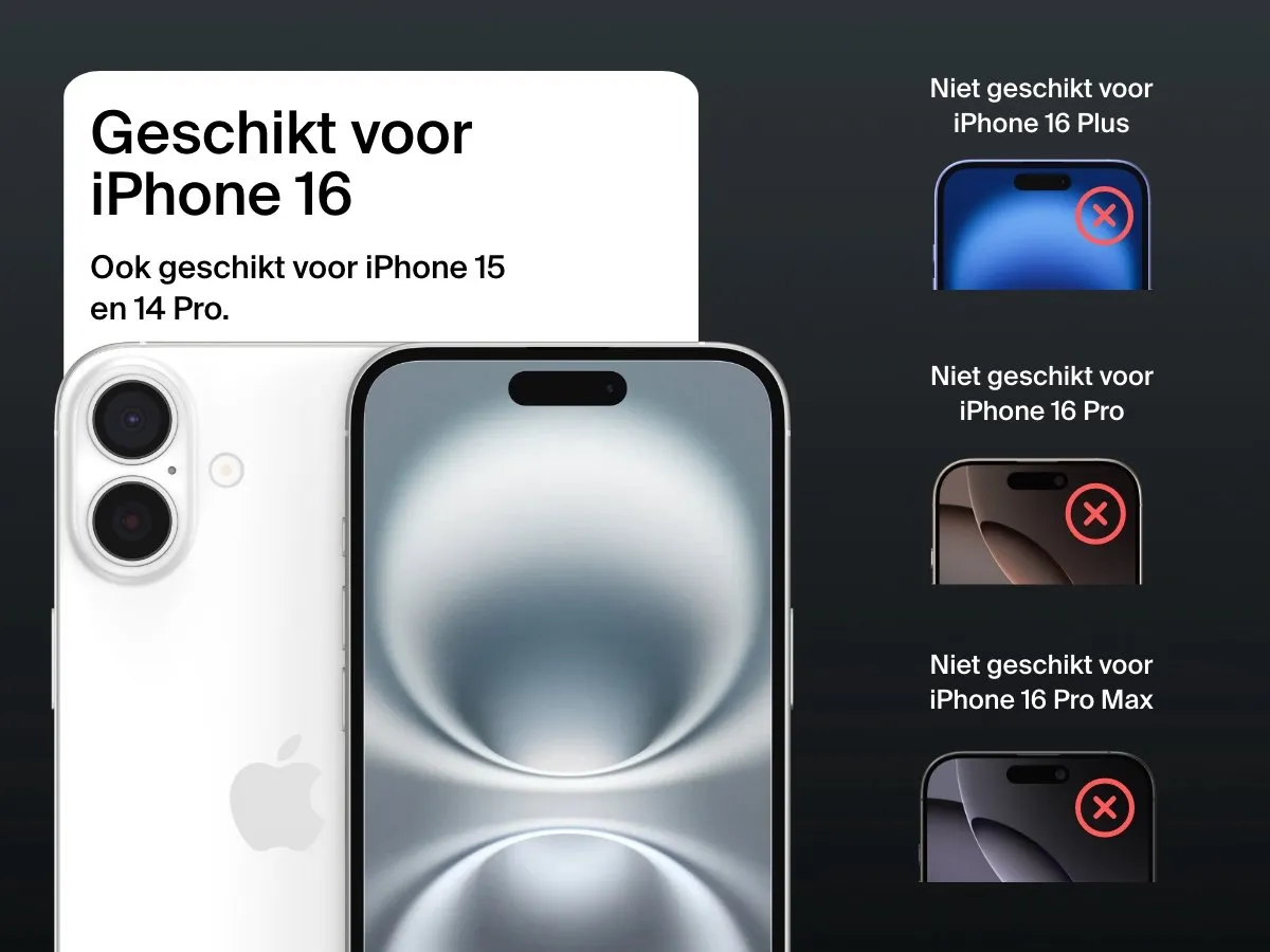 Belkin InvisiGlass Privacy Screen iPhone 16/15/14 Pro