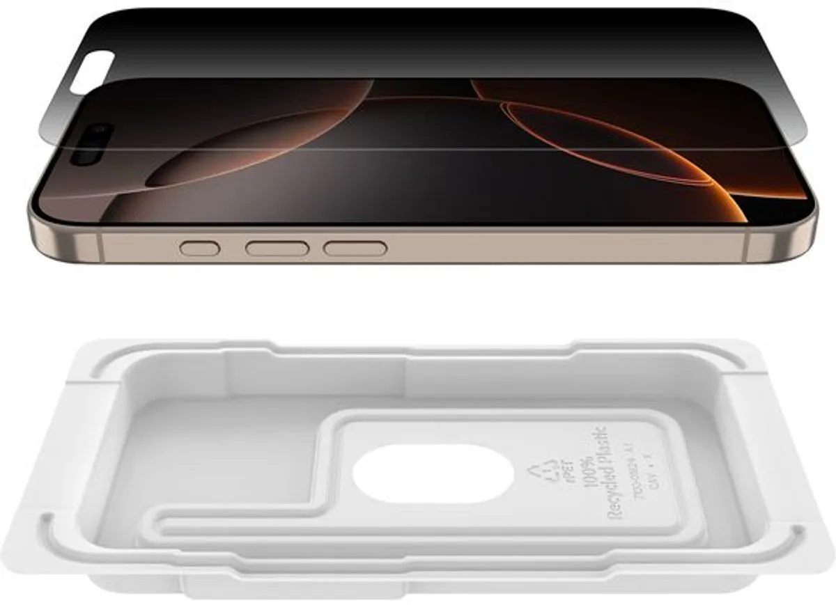 Belkin InvisiGlass Privacy Screen iPhone 16/15/14 Pro