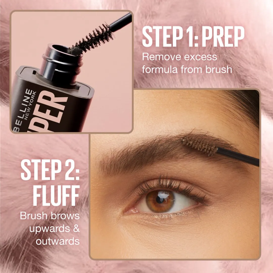 Maybelline New York Superbluff Brow Mousse 260 Deep Brown - 5ml