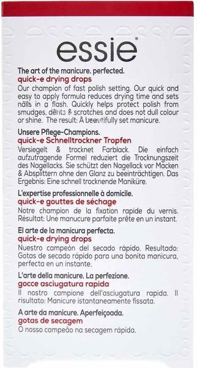 Essie Top Coat Quick E Drying Drops 13,5ml - 3 Stuks
