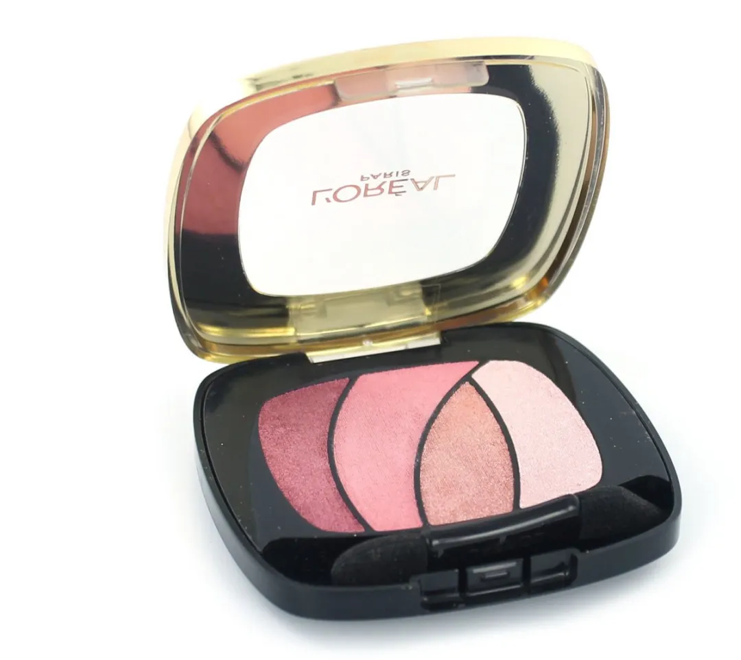 L'Oréal Paris Color Riche Les Ombres Quad Oogschaduw S10 Seductive Rose - 4 Kleuren