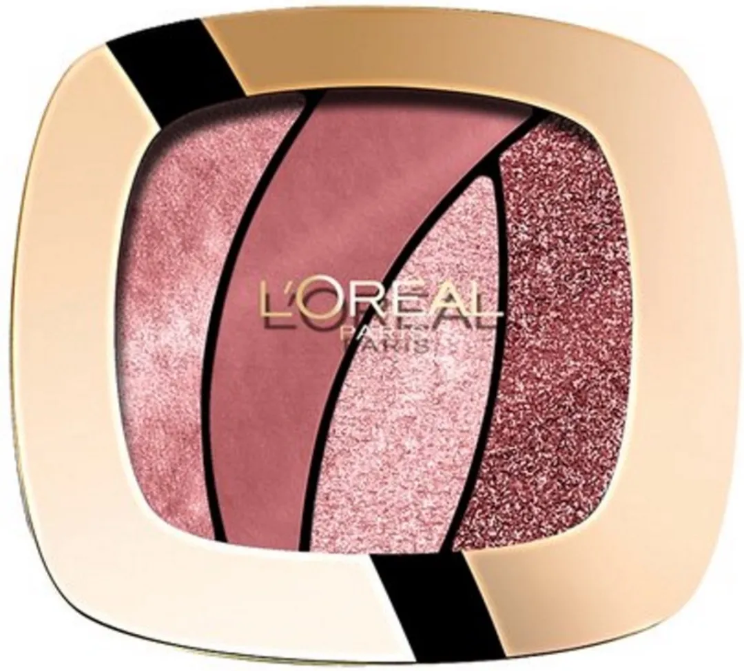 L'Oréal Paris Color Riche Les Ombres Quad Oogschaduw S10 Seductive Rose - 4 Kleuren