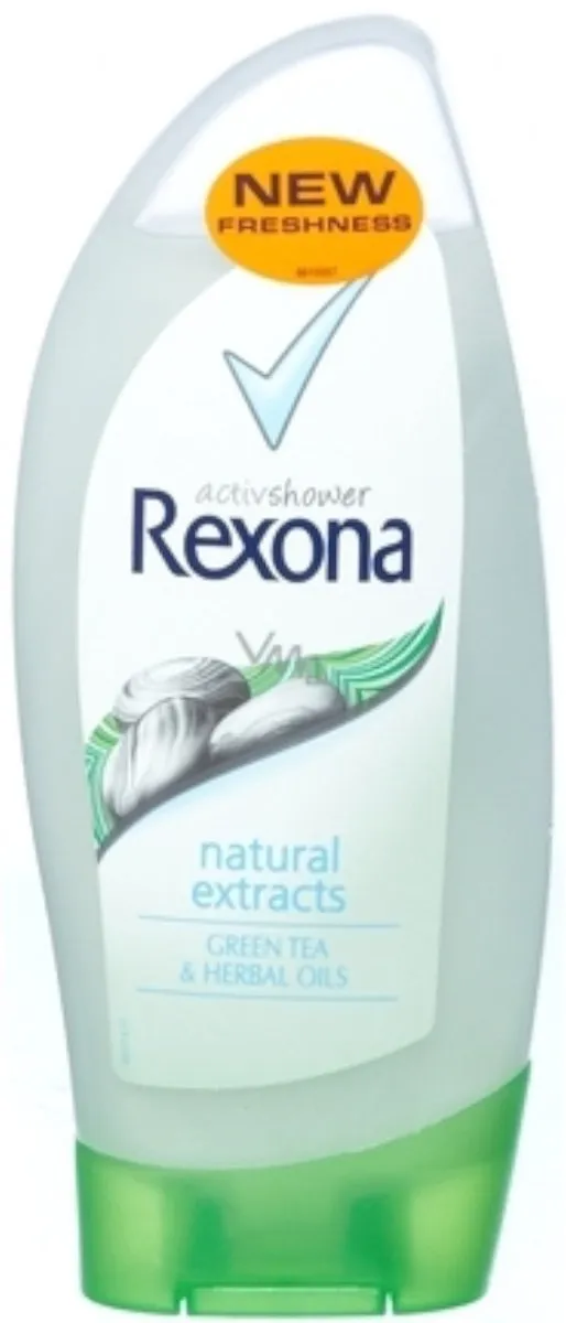 Rexona Douchegel Natural Extracts Green Tea & Herbal Oils 250ml