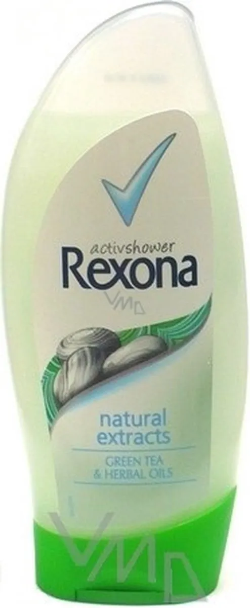 Rexona Douchegel Natural Extracts Green Tea & Herbal Oils 250ml