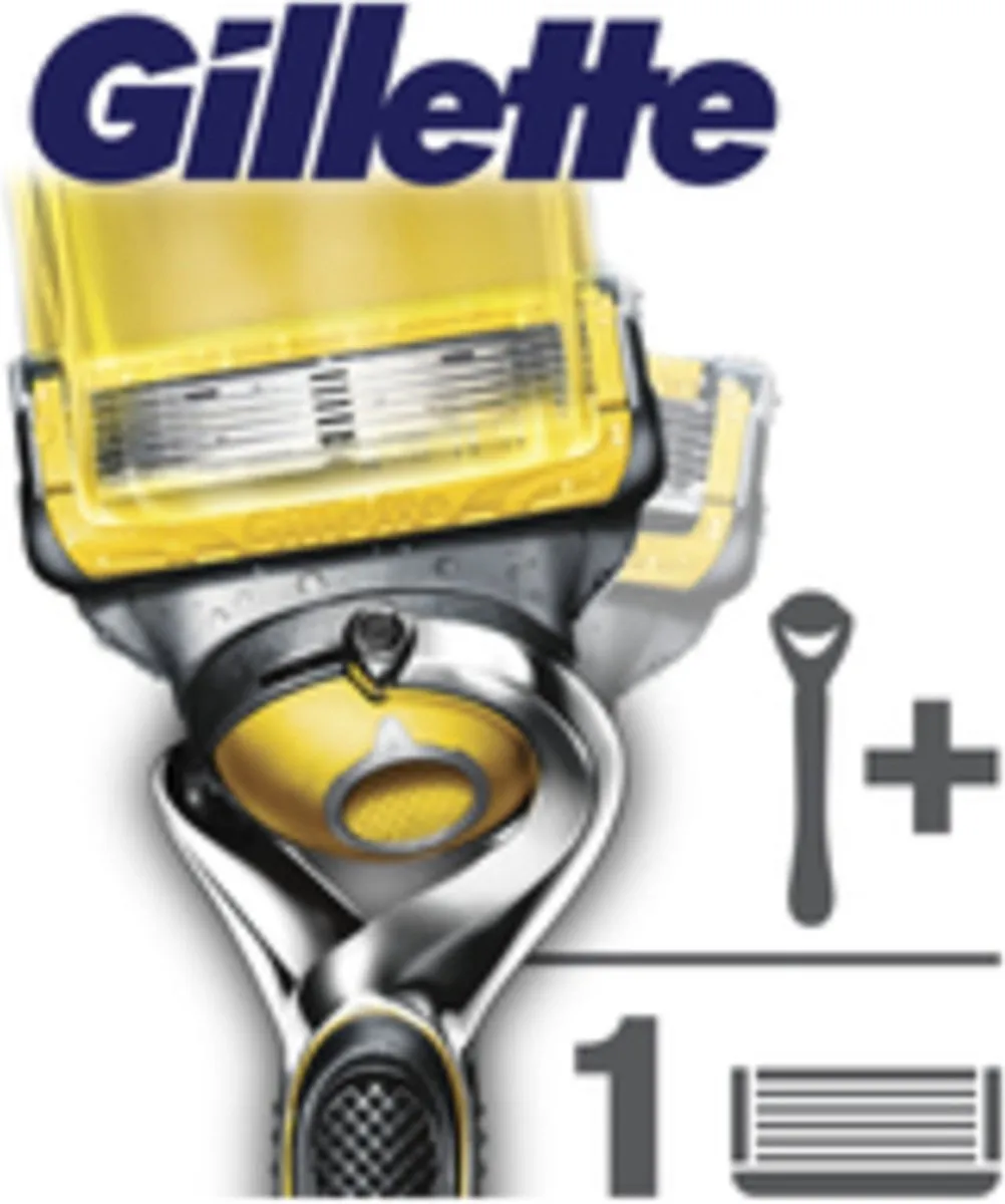 Gillette Fusion Proshield Flexball Scheermes - 5 Bladen - Zwart