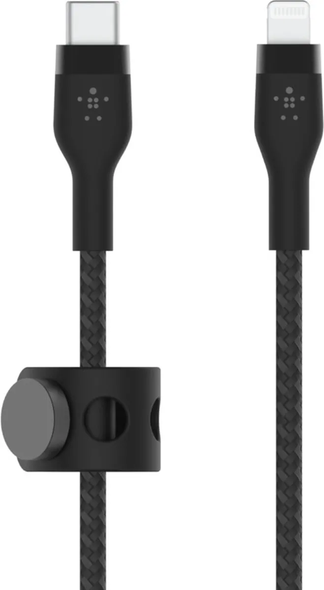 Belkin CAA011bt2MBK USB-C naar Lightning Kabel 2m - Zwart