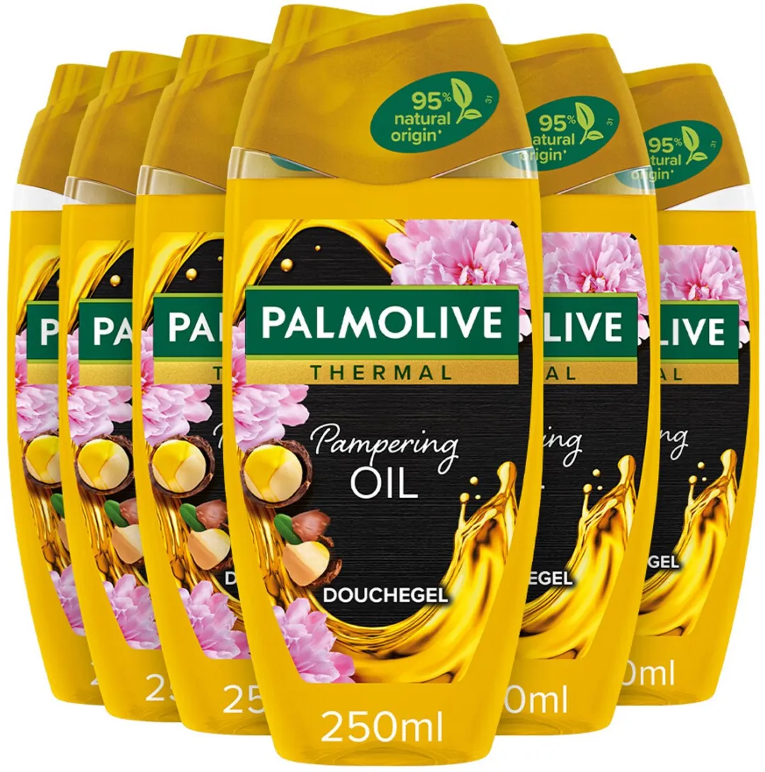 Palmolive Thermal Pampering Oil Douchegel - 6x250ml