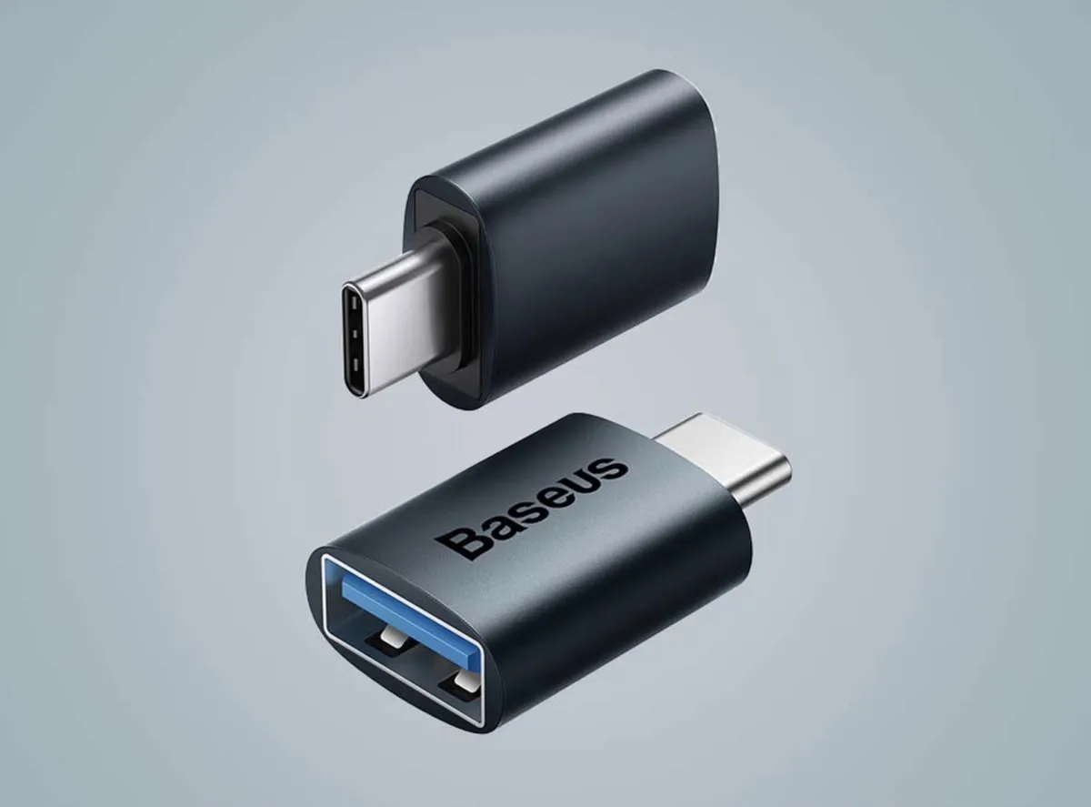 Baseus Ingenuity Series USB-C naar USB-A 3.2 Gen Adapter