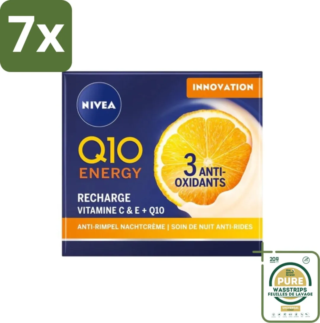 NIVEA Q10 Energy Recharge Nachtcrème 350ml