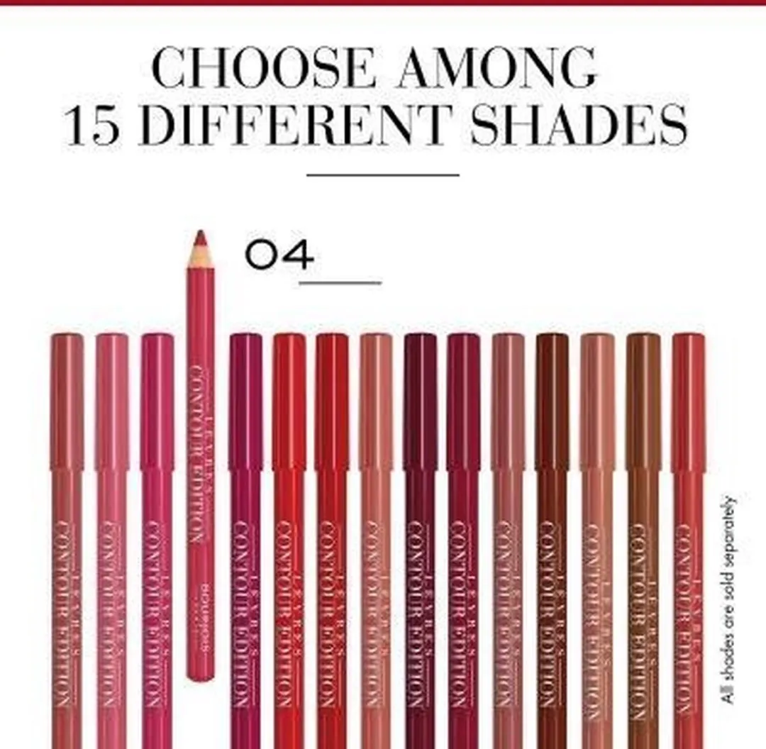 Bourjois Levres Contour Edition Lippenpotlood 04 Chaud Comme La Fraise - afbeelding 6 van 6