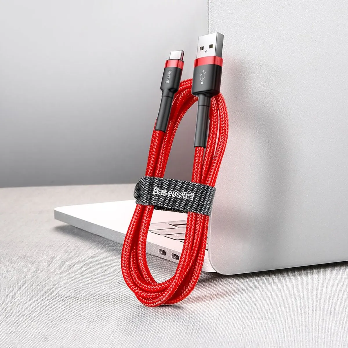 Baseus Cafule USB/USB-C Kabel 3M - Rood