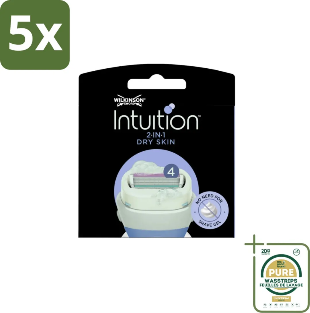 Wilkinson Sword Intuition Mesjes Dry Skin 4-delig