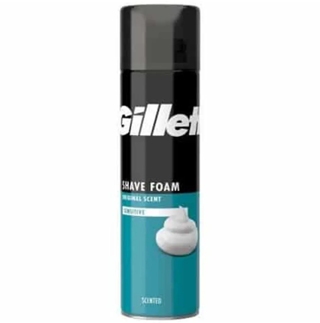 Gillette Scheerschuim Gevoelige Huid 200ml