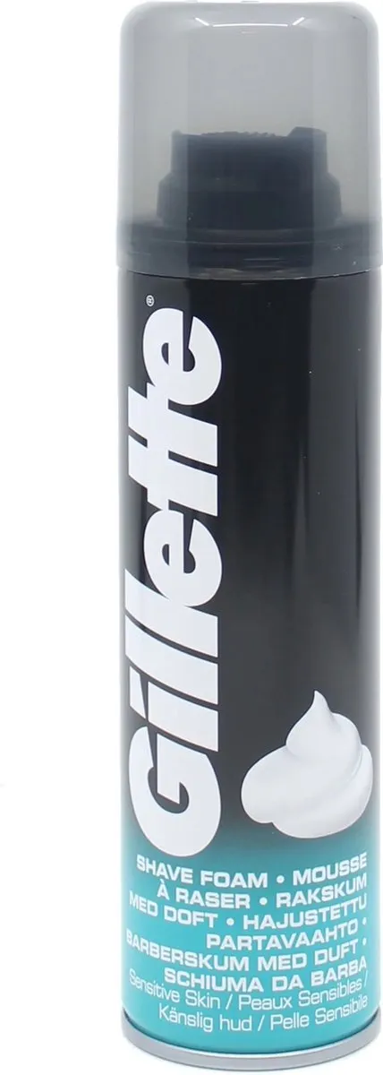 Gillette Scheerschuim Gevoelige Huid 200ml