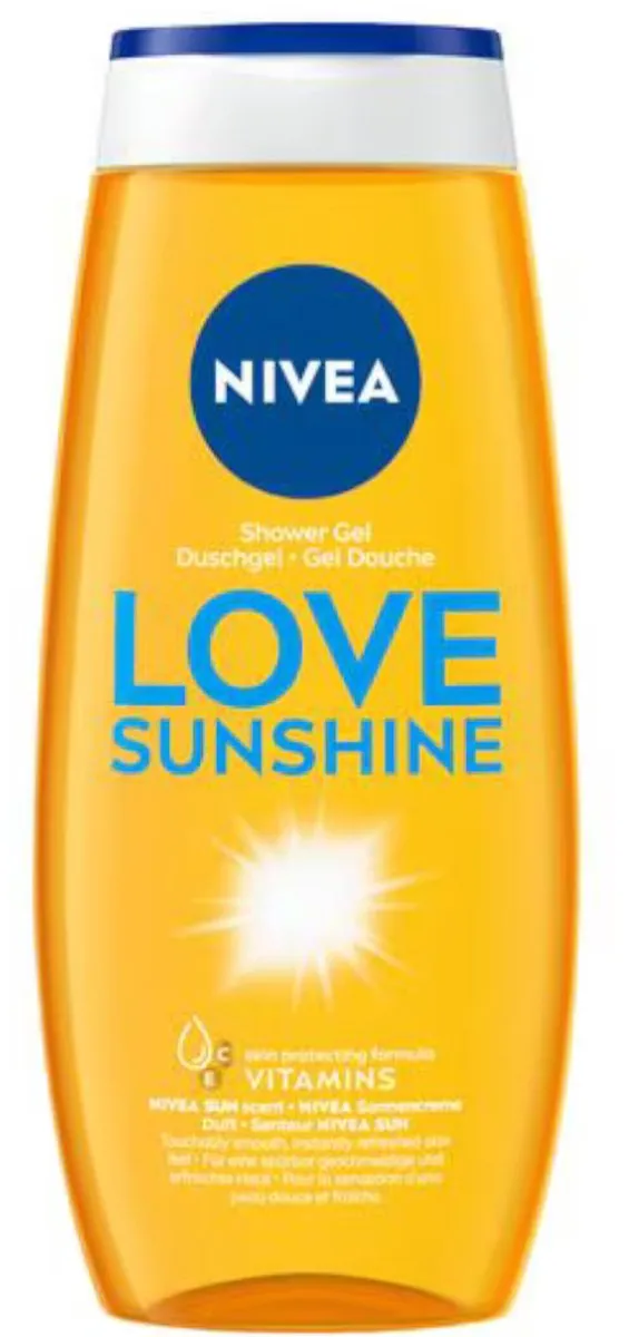 NIVEA Love Sunshine Verzorgende Douchegel 250ml