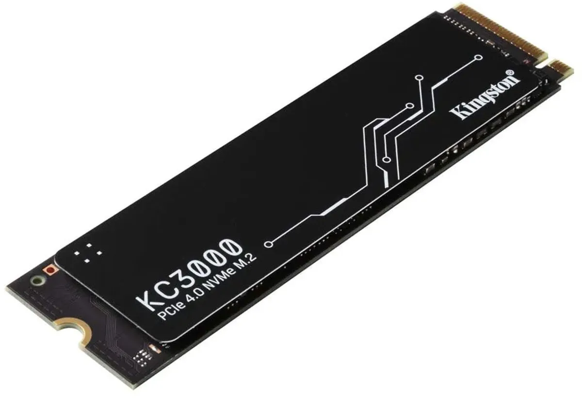 Kingston KC3000 PCIe 4.0 NVMe M.2 SSD - 512GB - 7000MB/s - 3D TLC - Inclusief Heatsink