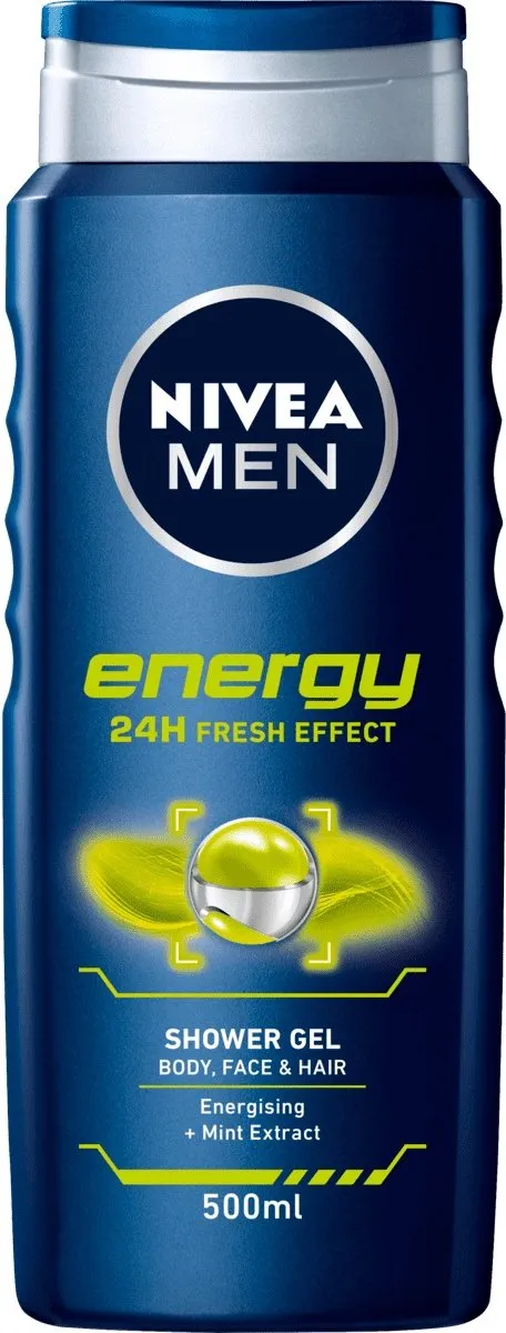 NIVEA Men Douchegel Energy 400ml - afbeelding 6 van 6