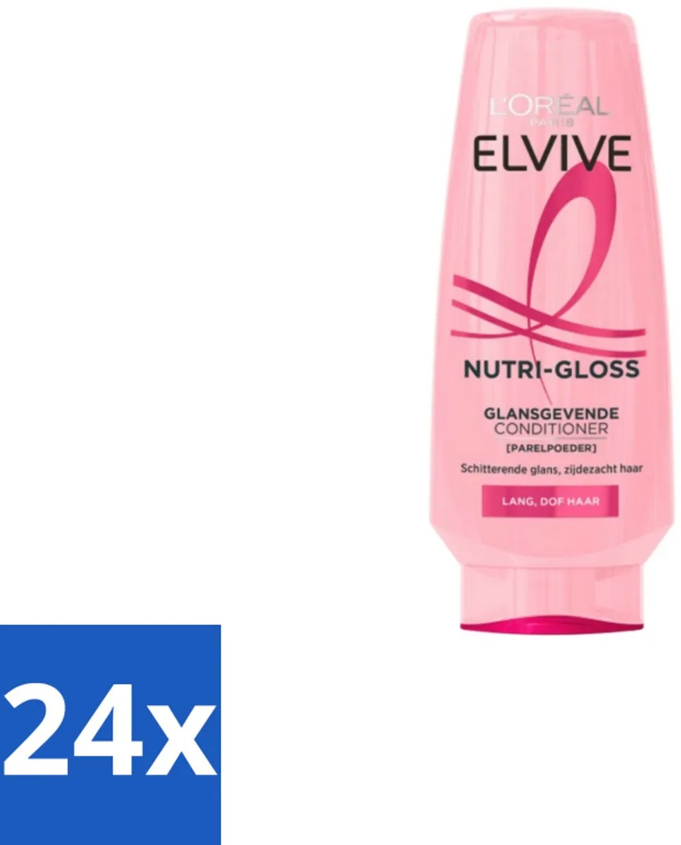 L'Oréal Paris Elvive Nutri Gloss Conditioner 200ml - 24 Stuks