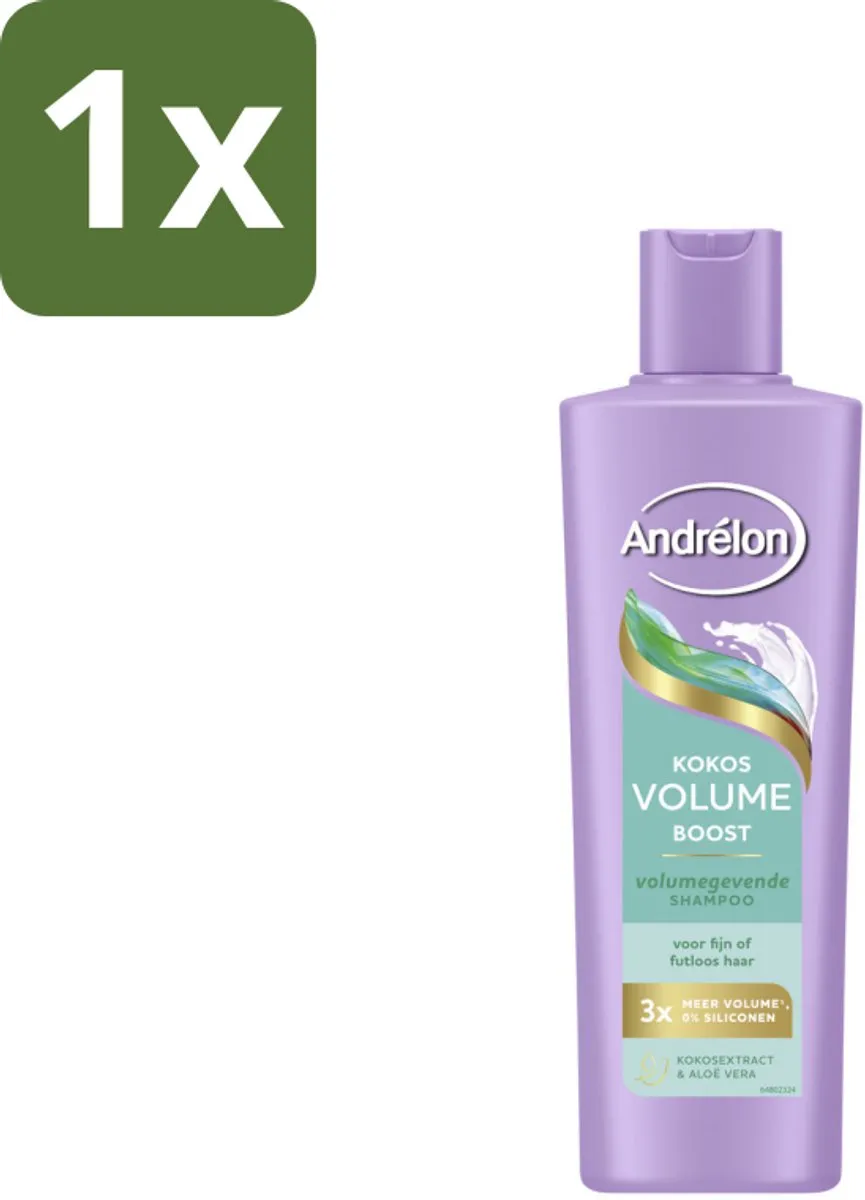 Andrélon Kokos Volume Boost Shampoo 250ml