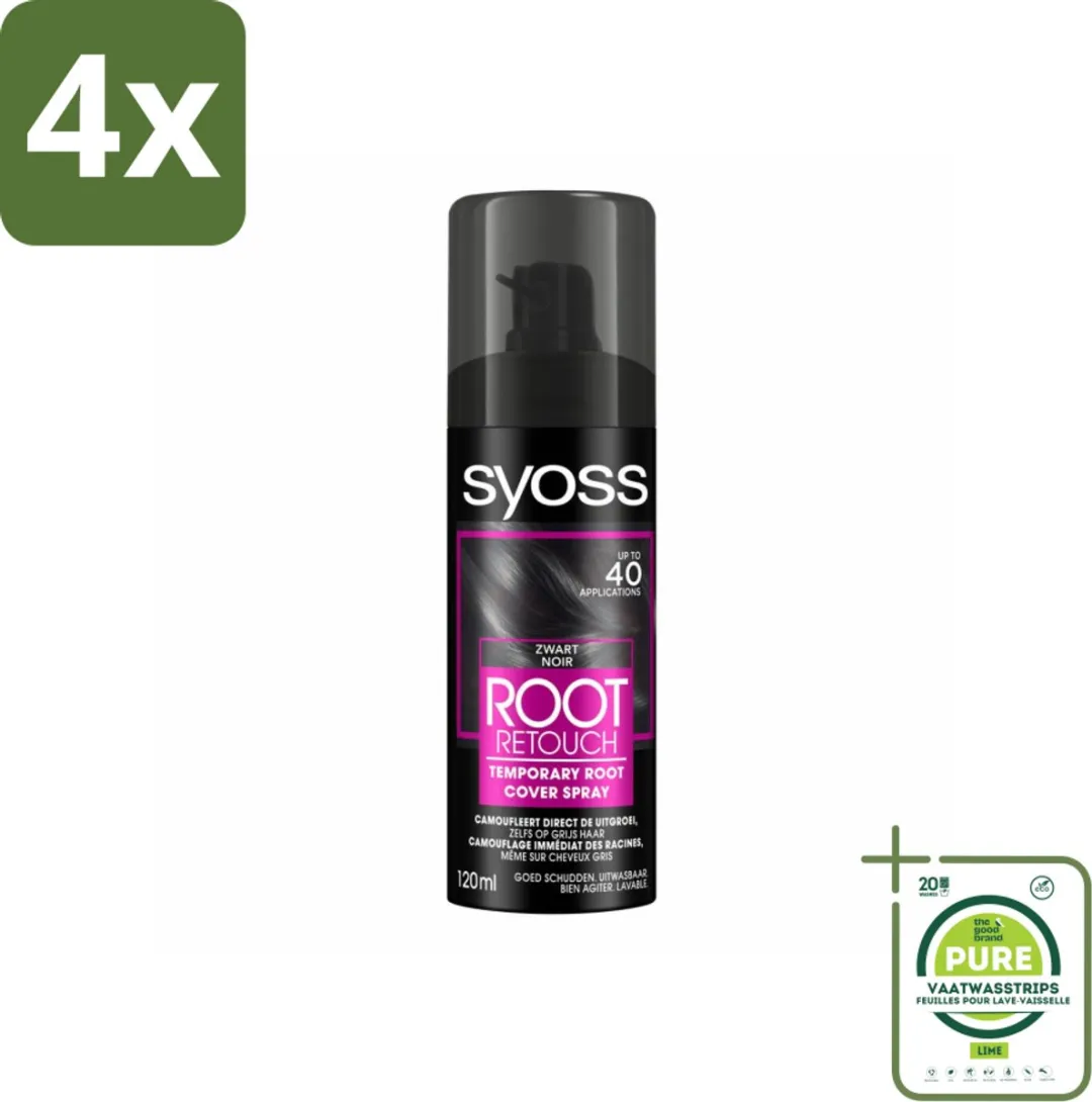 SYOSS Uitgroeispray Zwart