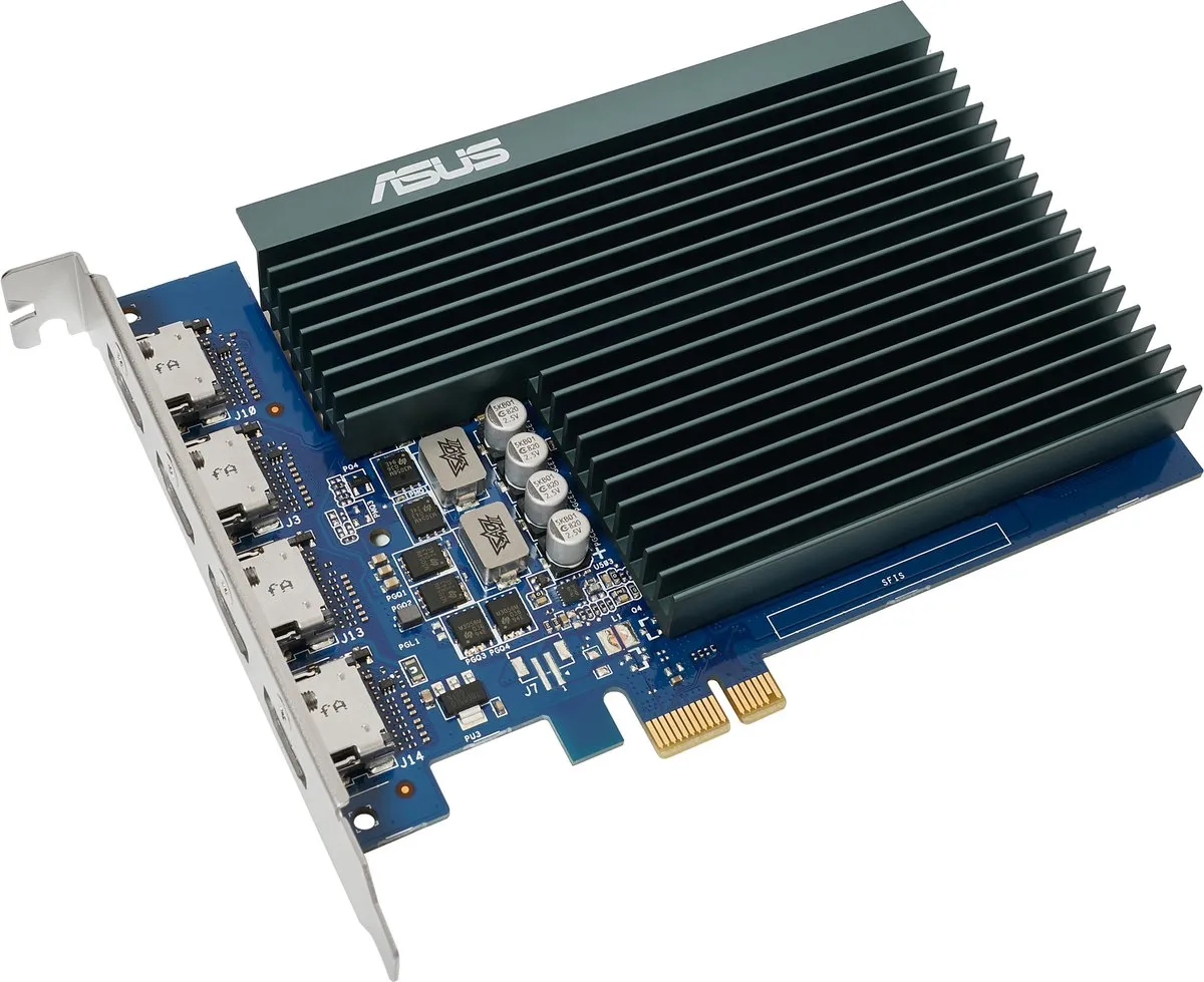 ASUS NVIDIA GeForce GT 730 Videokaart 2GB GDDR5 - 4x HDMI