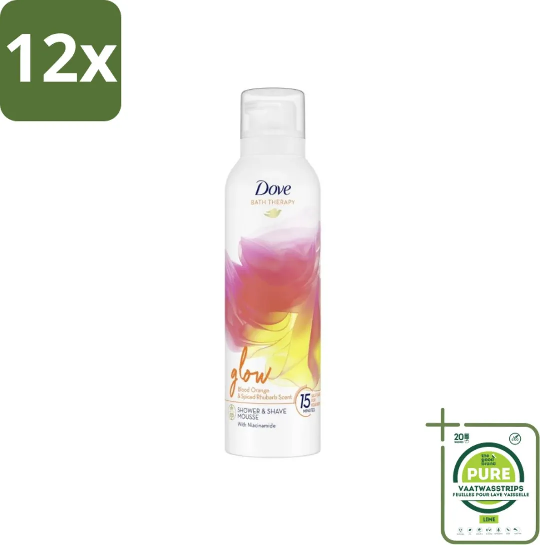 Dove Bath Therapy Glow Bloedsinaasappel & Rabarber Doucheschuim 200ml