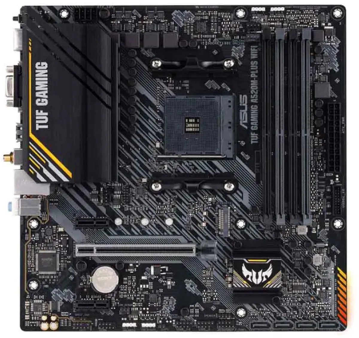 ASUS TUF Gaming A520M-PLUS WIFI AM4 Micro-ATX Moederbord
