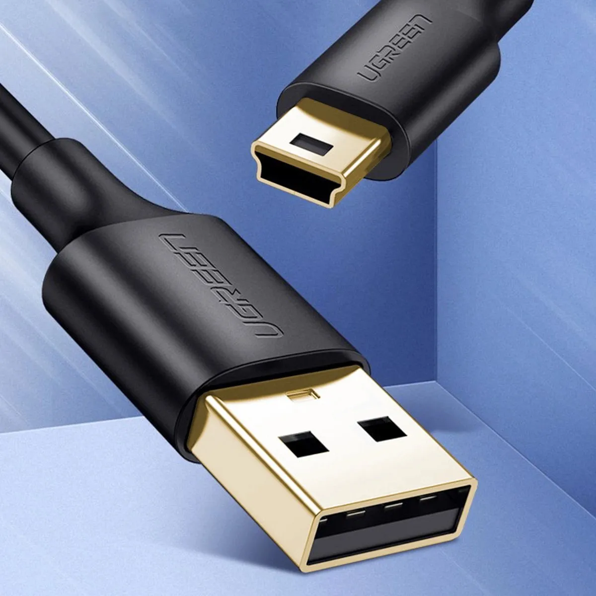 Ugreen USB Mini USB Kabel 480 Mbps 2m - Zwart