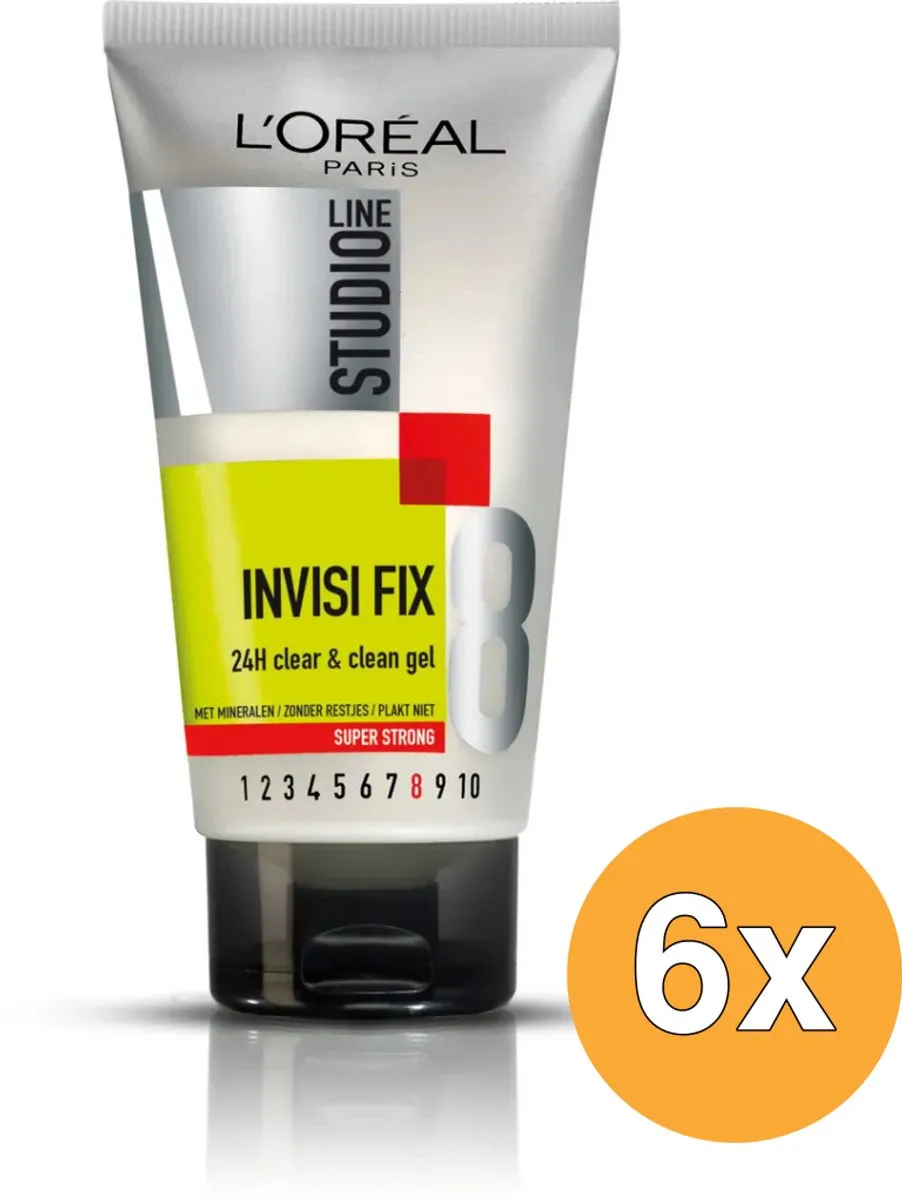 L'Oréal Paris Studio Line Invisi Fix 24h Haargel - 900ml