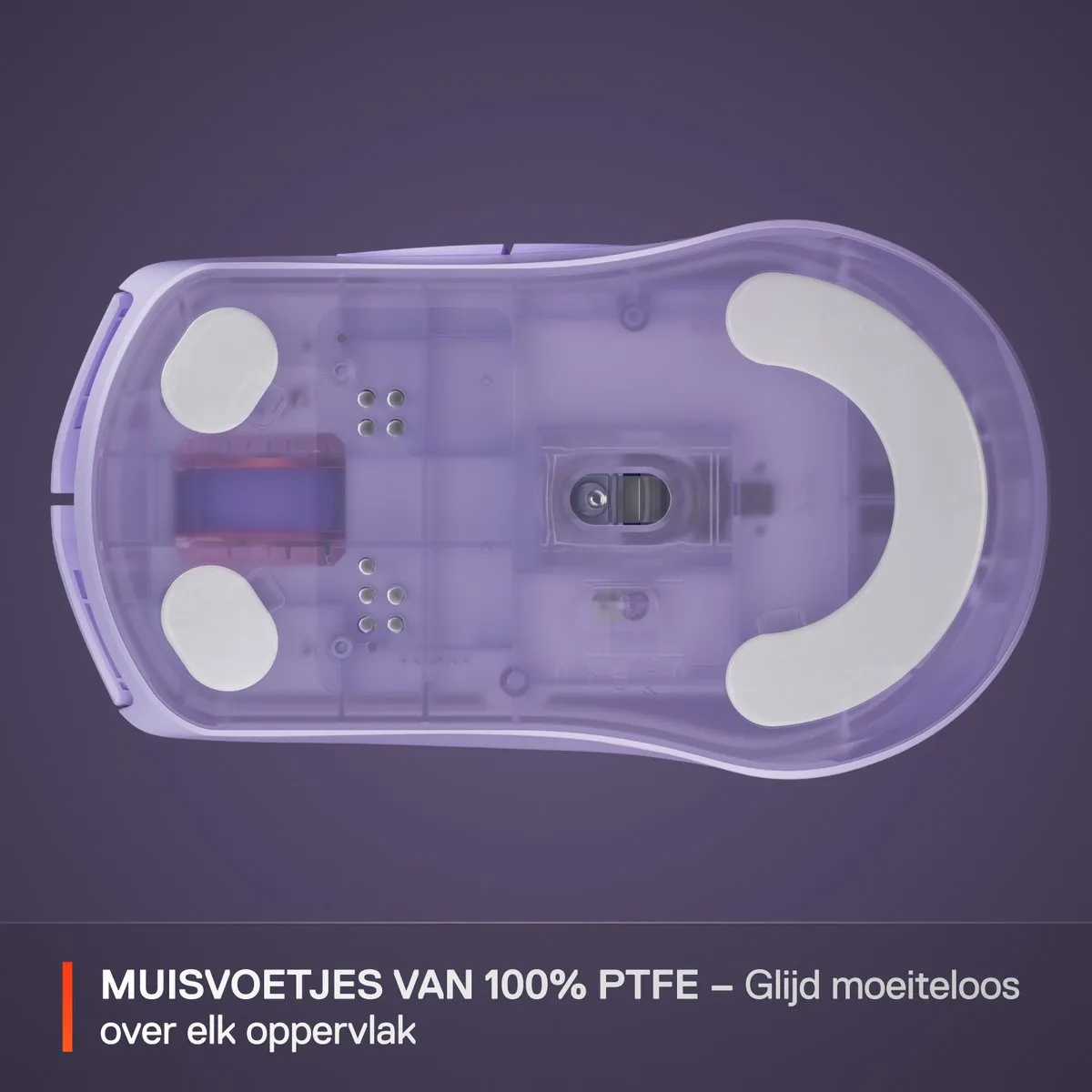 SteelSeries Rival 3 Wireless Gen 2 62525 Gamingmuis - Lavender