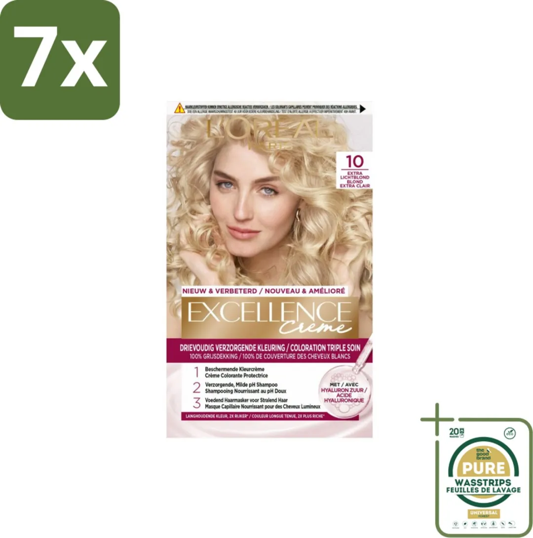L'Oréal Paris Excellence Crème 10 Extra Lichtblond