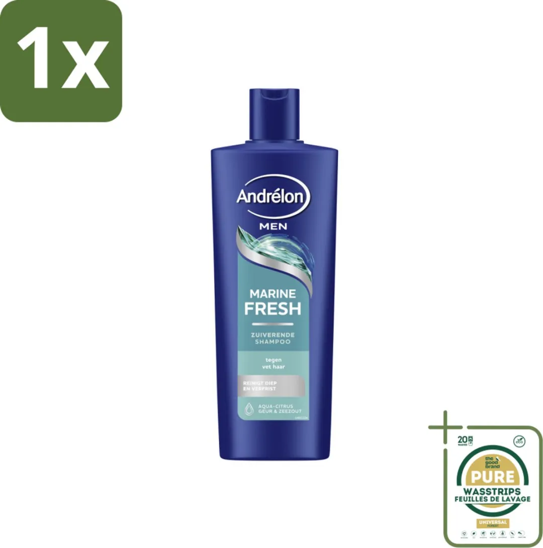 Andrélon Marine Fresh Men Shampoo 400ml