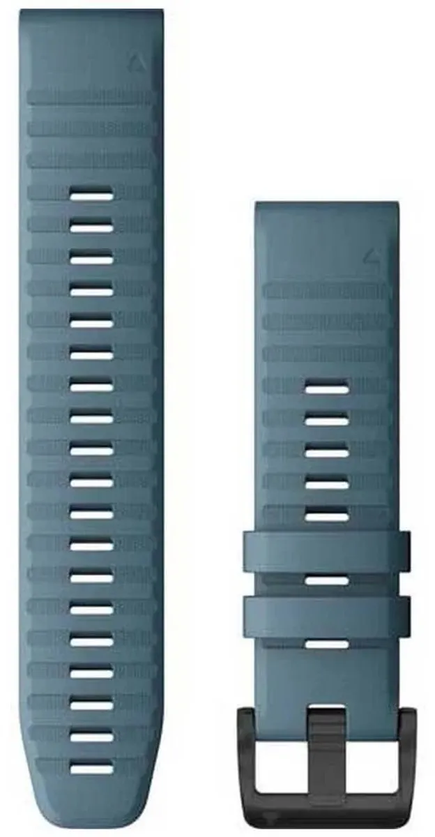Garmin QuickFit Siliconen Horlogeband 22mm - Blauwgrijs
