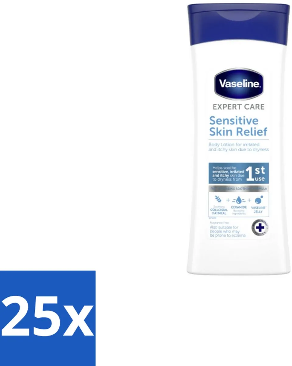 Vaseline Bodylotion Expert Care Sensitive Skin Relief 400ml