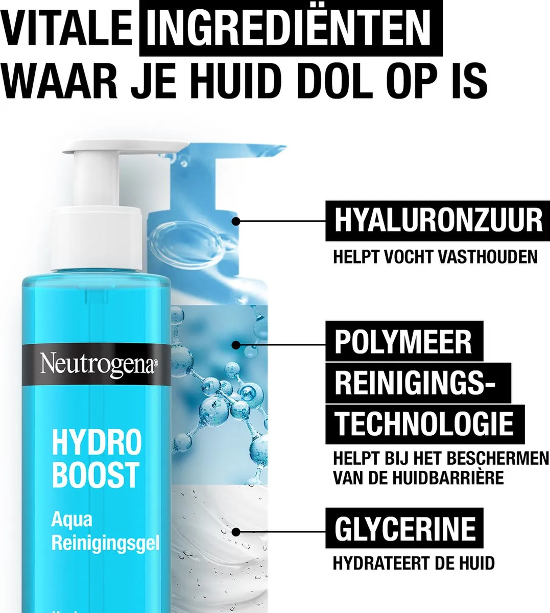 Neutrogena Hydro Boost Aqua Gel 200ml - 3 Stuks