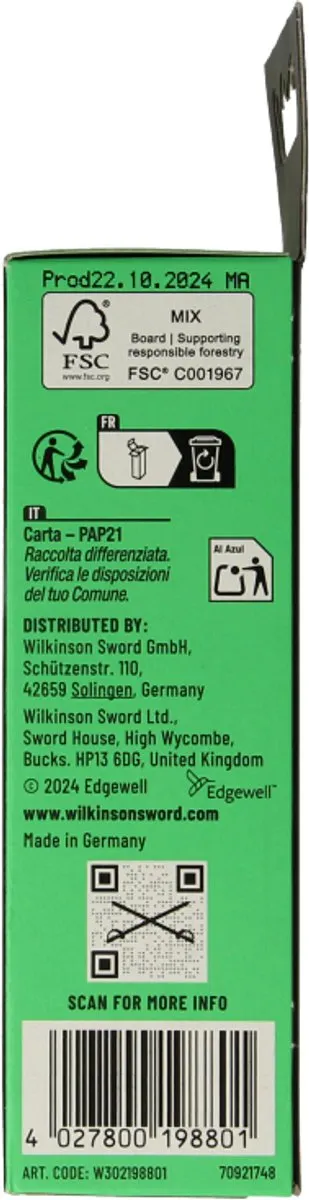 Wilkinson Sword Scheerborstel - Zwart/Beige