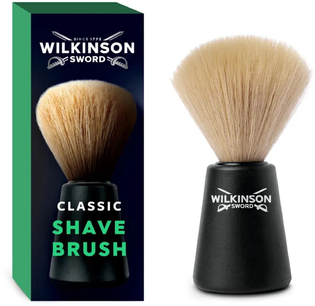 Wilkinson Sword Scheerborstel - Zwart/Beige