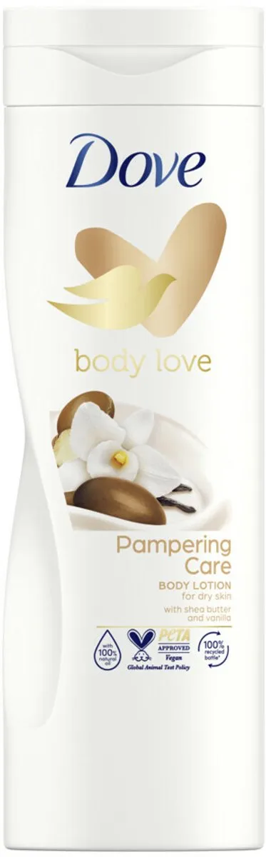 Dove Body Love Lotion Vanille & Sheabutter 2000ml - 10 Stuks
