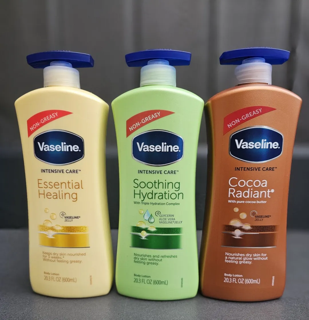 Vaseline Intensive Care Cocoa Radiant Bodylotion - 1800ml (3x600ml)