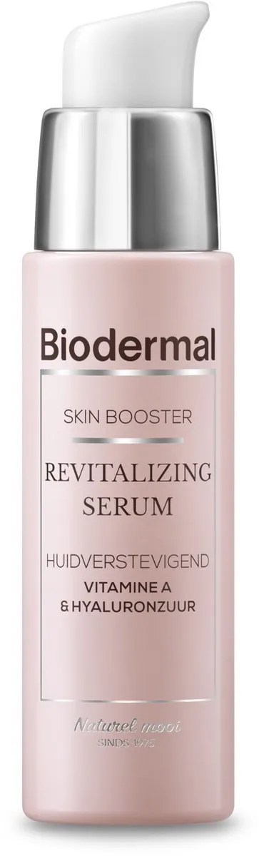 Biodermal Skin Booster Revitalizing serum – Verbetert zo de huidelasticiteit en stevigheid met hyaluronzuur en Vitamine A - Hyaluronzuur serum 30ml