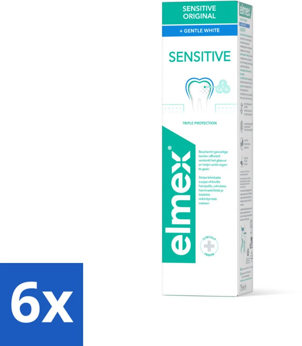 Elmex Sensitive Gentle White Tandpasta 75ml