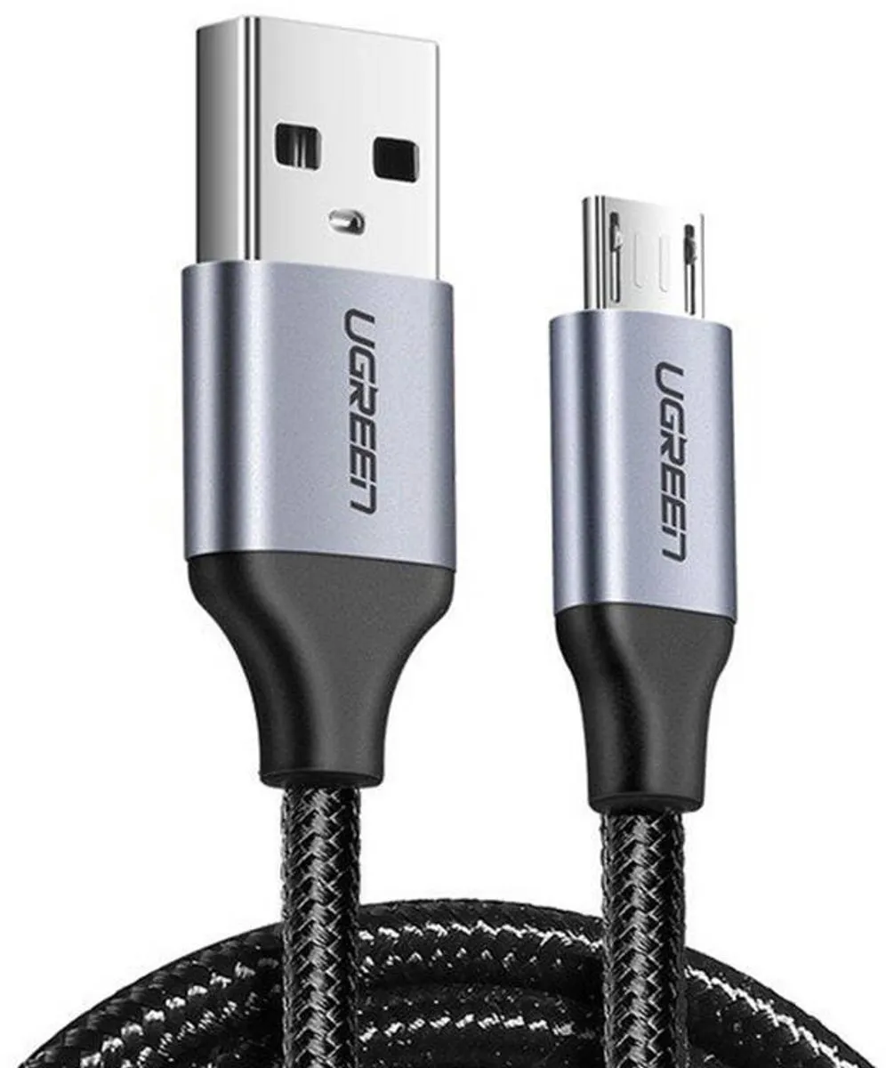 Ugreen US290 USB naar Micro-USB Kabel QC 3.0 1,5m