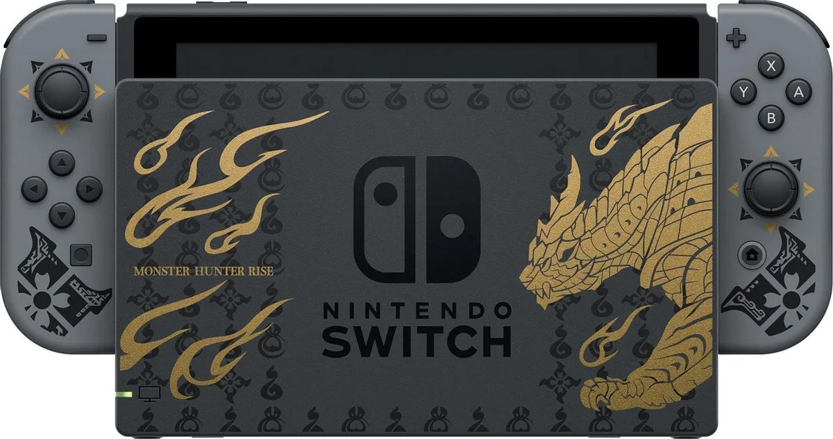 Nintendo Switch Monster Hunter Rise Limited Edition - Zwart