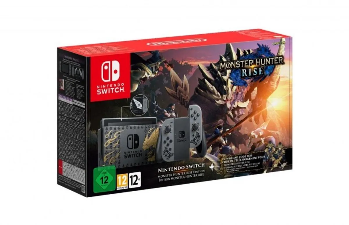 Nintendo Switch Monster Hunter Rise Limited Edition - Zwart
