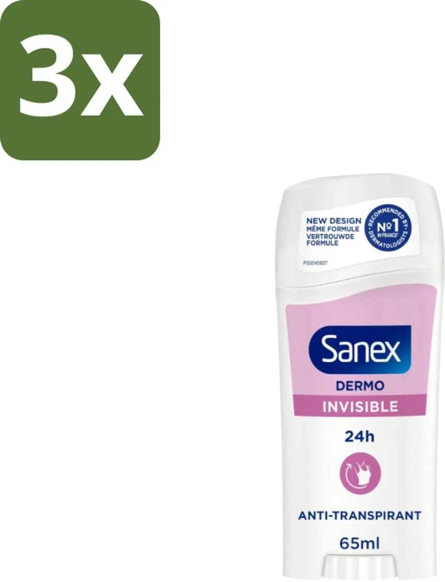 Sanex Dermo Invisible Deodorantstick 65ml